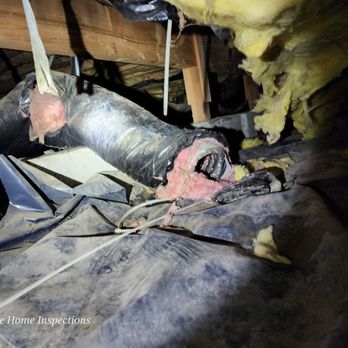 100 Mile Home Inspections - Detached ducting - Home Inspectors Near Me 100 Mile Home Inspections - Detached ducting - Home Inspectors Near Me