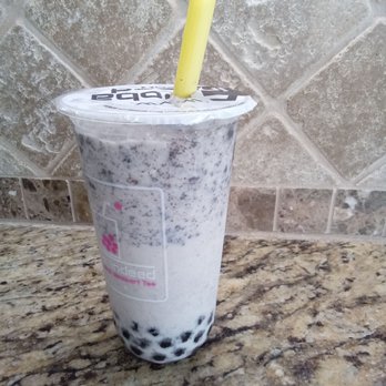 Boba Indeed - Cookies and cream vanilla frap with 1 scoop boba - Desserts Near Me - Downey, California Boba Indeed - Cookies and cream vanilla frap with 1 scoop boba - Desserts Near Me - Downey, California