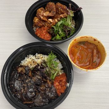 Anytime Kitchen - Jjajang cupbop + mini budae Jigae - Korean Near Me - New York, New York Anytime Kitchen - Jjajang cupbop + mini budae Jigae - Korean Near Me - New York, New York