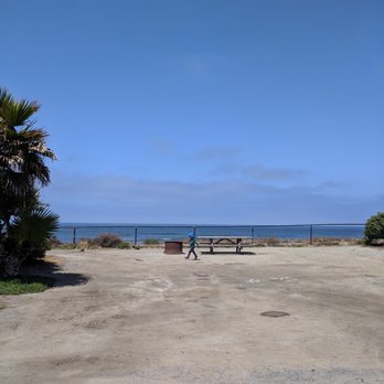 San Elijo State Beach - Just across from us is a premium site with ocean views -- these sites are really huge - Beaches Near Me
