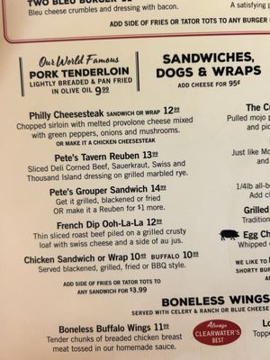 Menu photo 3 Pete & Shorty's Tavern Clearwater, FL Menu photo 3 Pete & Shorty's Tavern Clearwater, FL