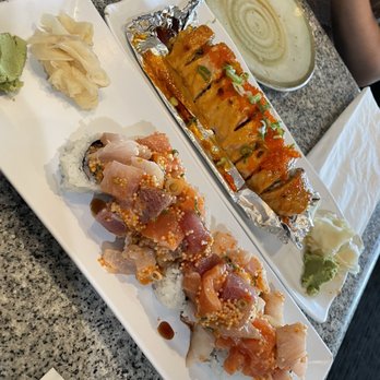 Cha Cha Sushi - Brandon Roll and Lion King Roll - Sushi Bars Near Me - San Jose, California