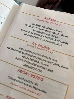 Menu photo 2 Bar Sprezzatura New York, NY