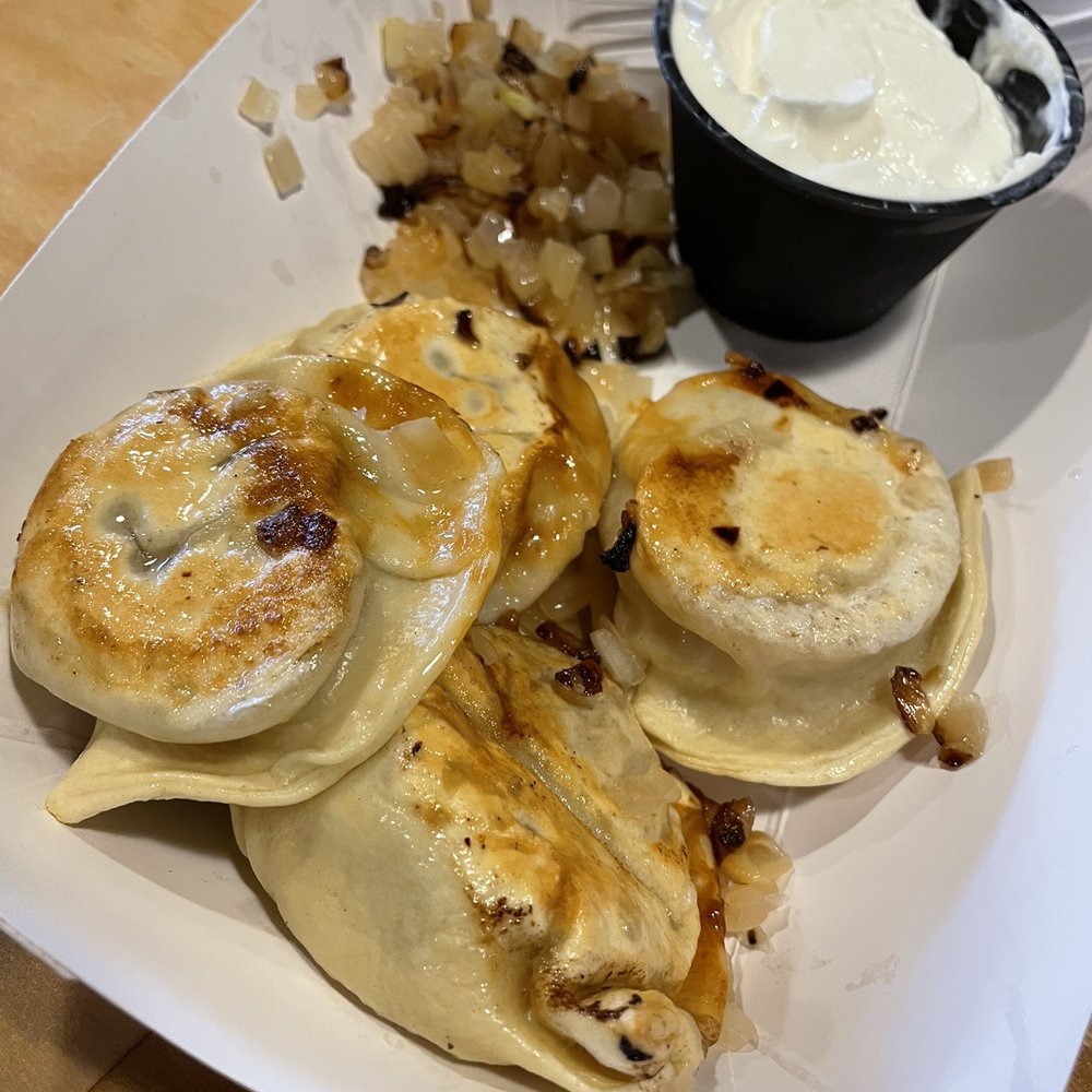 Working Class Brewery - Chipotle Gouda Bacon Potato Pierogis - Breweries Near Me - Cleveland, Ohio Working Class Brewery - Chipotle Gouda Bacon Potato Pierogis - Breweries Near Me - Cleveland, Ohio