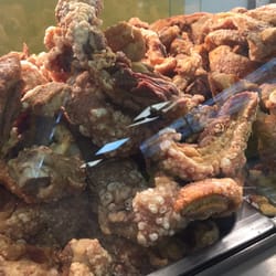 Warm chicharones