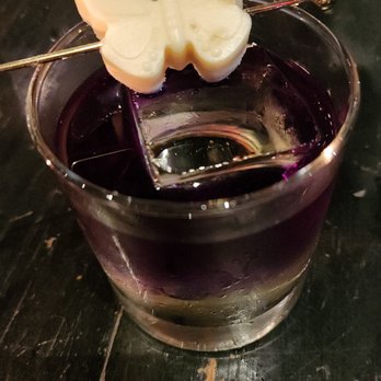 Stubborn Seed - Super delicious butterfly effect drink - New American Near Me - Miami Beach, Florida Stubborn Seed - Super delicious butterfly effect drink - New American Near Me - Miami Beach, Florida