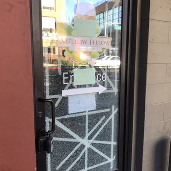 Mellow Fellow - Shattered glass door - American Near Me - Reno, Nevada