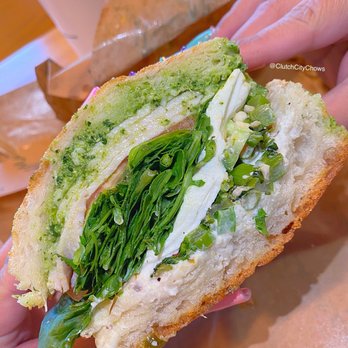 Central Market - Custom sandwich. Base of turkey, mozzarella and tons of greens - Grocery Near Me - Houston, Texas