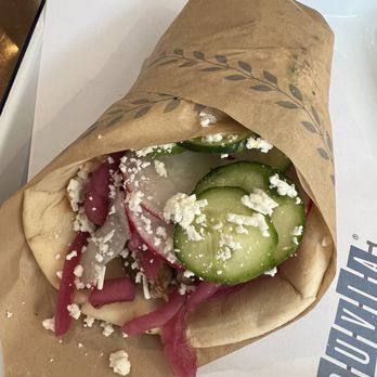 Souvla - lamb wrap - Greek Near Me - San Francisco, California