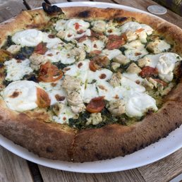 Chicken Pesto Pizza