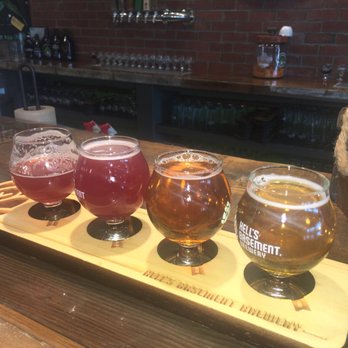 Hell's Basement Brewery - Beer flight - Breweries Near Me - Medicine Hat, Alberta Hell's Basement Brewery - Beer flight - Breweries Near Me - Medicine Hat, Alberta