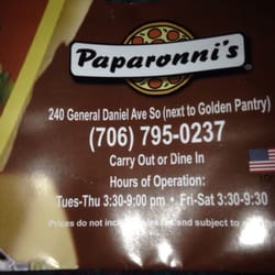 Paparonni's Pizza