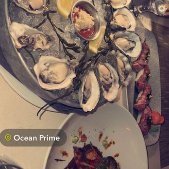 Ocean Prime - West Coast Oysters on the Half Shell, octopus, , wagyu sushi - Seafood Near Me - Beverly Hills, California Ocean Prime - West Coast Oysters on the Half Shell, octopus, , wagyu sushi - Seafood Near Me - Beverly Hills, California