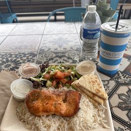 Grilled Salmon Plate
