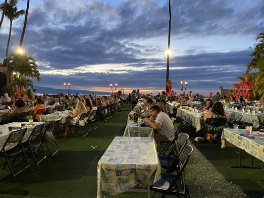 Myths of Maui luau by null