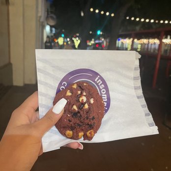 Insomnia Cookies - Red velvet cookies and cream - Ice Cream & Frozen Yogurt Near Me - Santa Barbara, California
