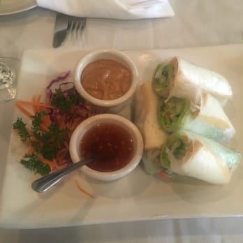 Phra Ram 9 - Fresh spring rolls with shrimp - Thai Near Me - La Mesa, California