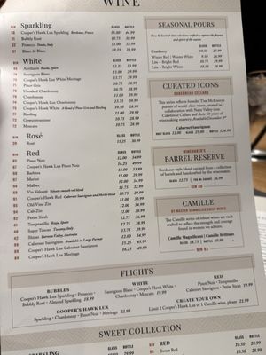 Menu photo 6 Cooper’s Hawk Winery & Restaurant Richmond, VA