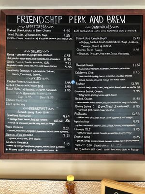 Menu photo 6 Friendship Perk and Brew Pittsburgh, PA