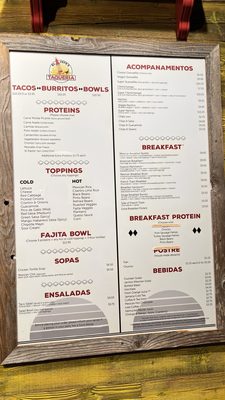 Menu photo 2 El Jefes Taqueria New Brunswick, NJ