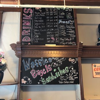 Whatchamacakes - a menu on the wall - Coffee & Tea Near Me - Kendallville, Indiana Whatchamacakes - a menu on the wall - Coffee & Tea Near Me - Kendallville, Indiana