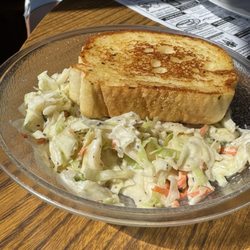 The Village Pump - Call slaw and Texas toast