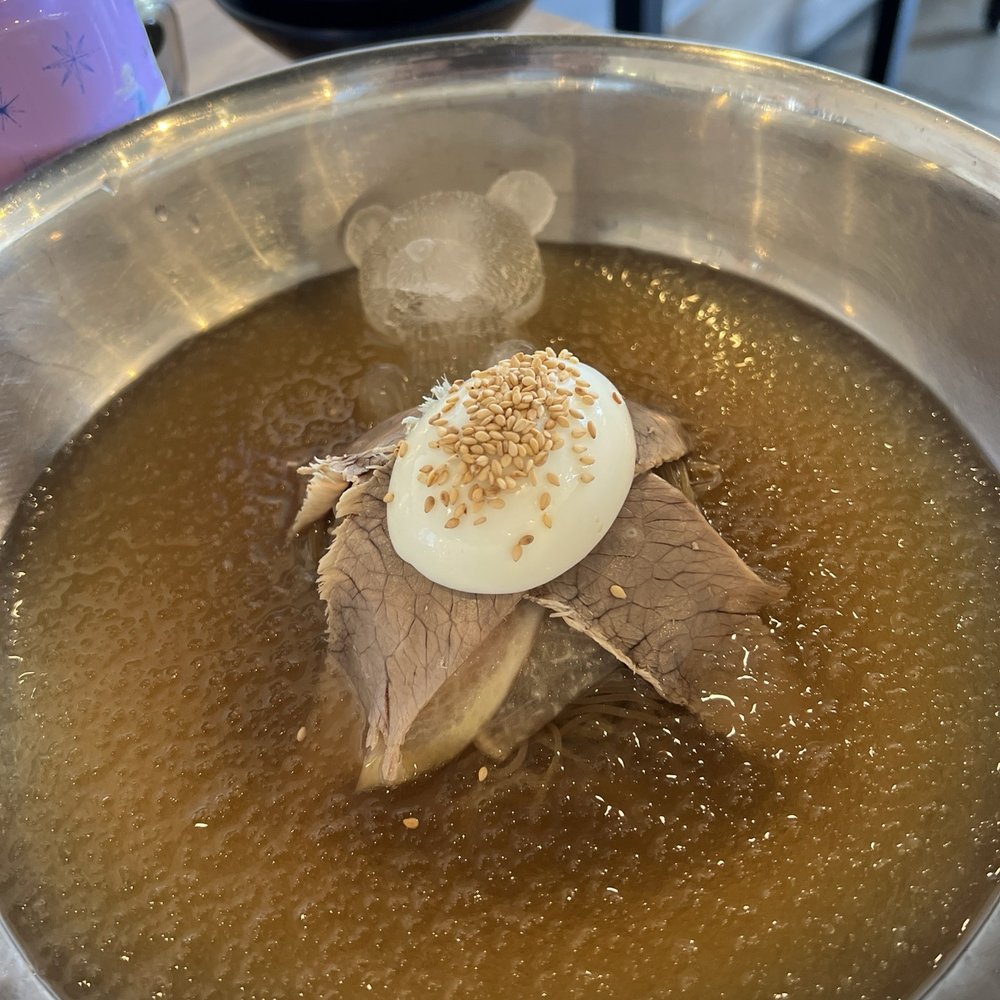 Tang N Tang - 물냉면 MUL NAENG MEON (Cold Noodles) - IG @ToshiEats - Korean Near Me - Irvine, California Tang N Tang - 물냉면 MUL NAENG MEON (Cold Noodles) - IG @ToshiEats - Korean Near Me - Irvine, California