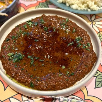 Kirby Club - Grilled Red Pepper Dip: yummy. - Mediterranean Near Me - Fairfax, Virginia