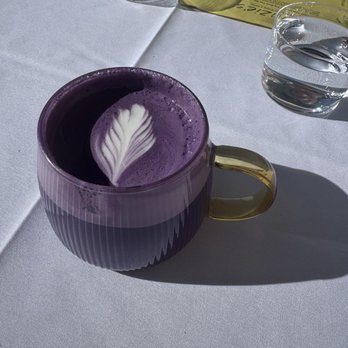 Tanzie's - UBE LATTE - Salad Near Me - Berkeley, California