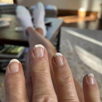 Java Nails & Spa - French polish 2-3 days later - Nail Salons Near Me - Highlands Ranch, Colorado Java Nails & Spa - French polish 2-3 days later - Nail Salons Near Me - Highlands Ranch, Colorado