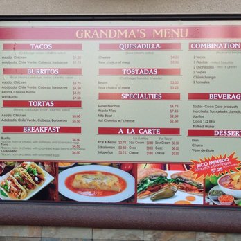 Grandma's Tacos - Mexican Near Me - Fresno, California Grandma's Tacos - Mexican Near Me - Fresno, California