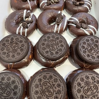 Krispy Kreme - Oreo glazed - Donuts Near Me - San Jose, California