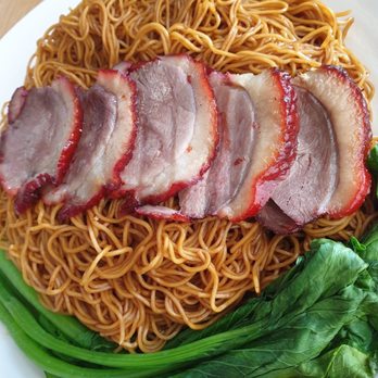 Phat Phat - This is what we got. It is hard to see how paper thin the slices are but they are less than a bite each slice. - Noodles Near Me - Schaumburg, Illinois