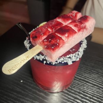 Taco Tumba - No idea what this was some sort of berry thing - Tacos Near Me - Astoria, New York