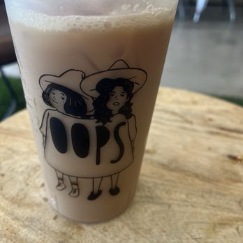 Oops Boba Tea & Coffee - Earl Grey Milk Tea - Bubble Tea Near Me - Arcadia, California