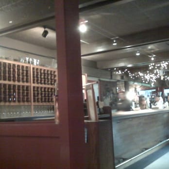 Wapato Point Cellars - (Blurry) Bar and Wine Tasting Area, Maybe I had to much to drink?? - Steakhouses Near Me - Manson, Washington
