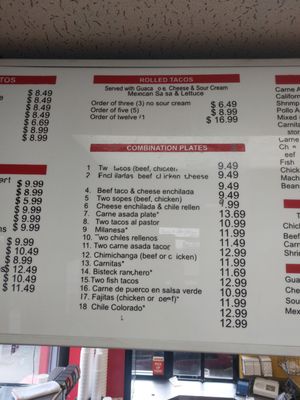 Menu photo 6 Nando's Taco Shop Lemon Grove, CA