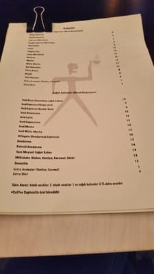 Menu photo 3 Coffee Sapiens Istanbul, 34
