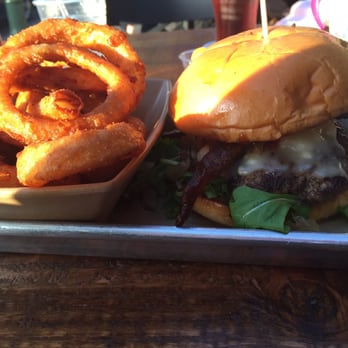 Burger Bench - Bench Burger and those dang delicious onion rings! - American Near Me - Escondido, California