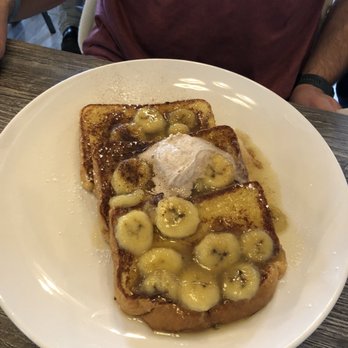 Taste Cafe - Banana Foster French Toast - Breakfast & Brunch Near Me - Half Moon Bay, California Taste Cafe - Banana Foster French Toast - Breakfast & Brunch Near Me - Half Moon Bay, California