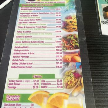 Dunns River Island Cafe - Menu - Caribbean Near Me - Tampa, Florida