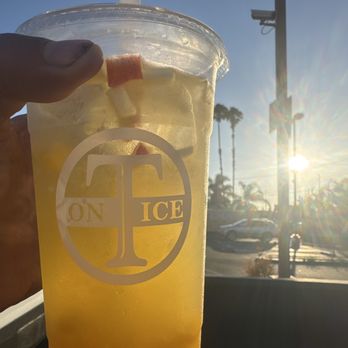 T ON ICE - refresher peach/mango. quality service - Bubble Tea Near Me - Santa Ana, California T ON ICE - refresher peach/mango. quality service - Bubble Tea Near Me - Santa Ana, California