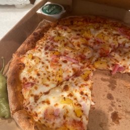 Ham and pineapple Ham and pineapple