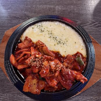 Hanshin Pocha - Pork Mozzarella Cheese Fondue - Korean Near Me - Irvine, California