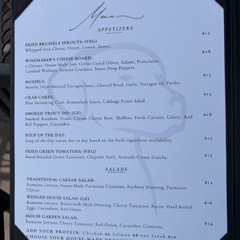 Chateau Morrisette Winery - Menu 2026 - Wineries Near Me - Floyd, Virginia