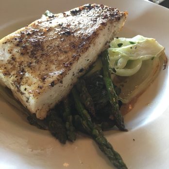 Yard House - Porcini Crusted Halibut* - Bars Near Me - Pasadena, California Yard House - Porcini Crusted Halibut* - Bars Near Me - Pasadena, California