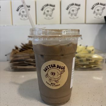 Butter Dose - HojiCha Chai Latte - Bakeries Near Me - New York, New York Butter Dose - HojiCha Chai Latte - Bakeries Near Me - New York, New York