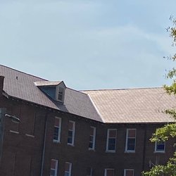 Source Roofing Consultants - EcoStar synthetic Slate in the historic district on Ft Bragg
