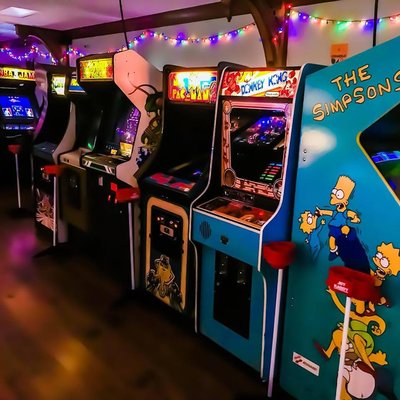 The Basement Arcade Bar by null