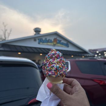 Pete's Treats - Vanilla softer served with Rainbow Sprinkles - Ice Cream & Frozen Yogurt Near Me - Union Springs, New York Pete's Treats - Vanilla softer served with Rainbow Sprinkles - Ice Cream & Frozen Yogurt Near Me - Union Springs, New York